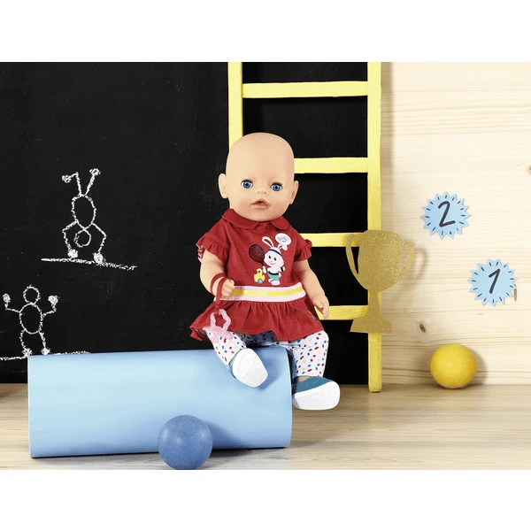 Zapf Creation BABY Born Little Sportpak 36 Cm, Rood 2 Zapf Creation BABY Born Little Sportpak 36 Cm, Rood - Afbeelding 2