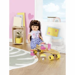 Zapf Creation BABY Geboren Zusje Brunette 43 Cm -Kinderspeelgoed zapf creation baby geboren zusje brunette 43 cm a312237 4